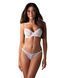 Комплект Obsessive Alissium 2-pcs set, XL/2XL, кружево, лиф с мягкой чашкой, трусики танга SX0605 фото 1