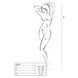 Бодистокинг Passion BS056 red, комбинезон, имитация чулок PBS056R фото 4
