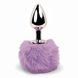 Анальная пробка FeelzToys - Bunny Tails Butt Plug Purple SO5062 фото 1